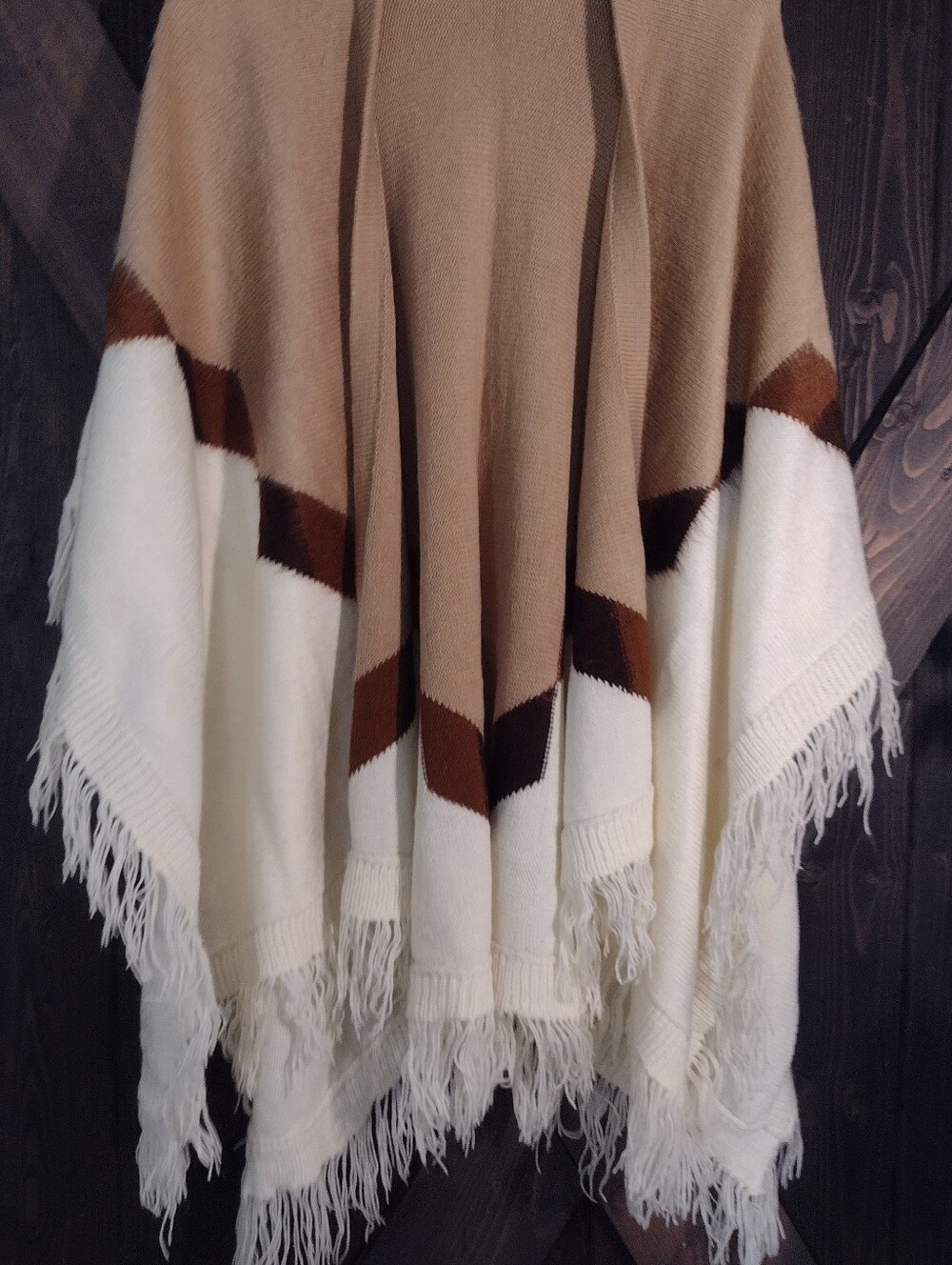 Cowgirl Fringed Cape OS